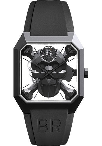 Bell & Ross BR 01 Cyber Skull - Rubber Strap