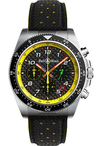 Bell & Ross BR V3-94 R.S.19 Watch - Calfskin Strap